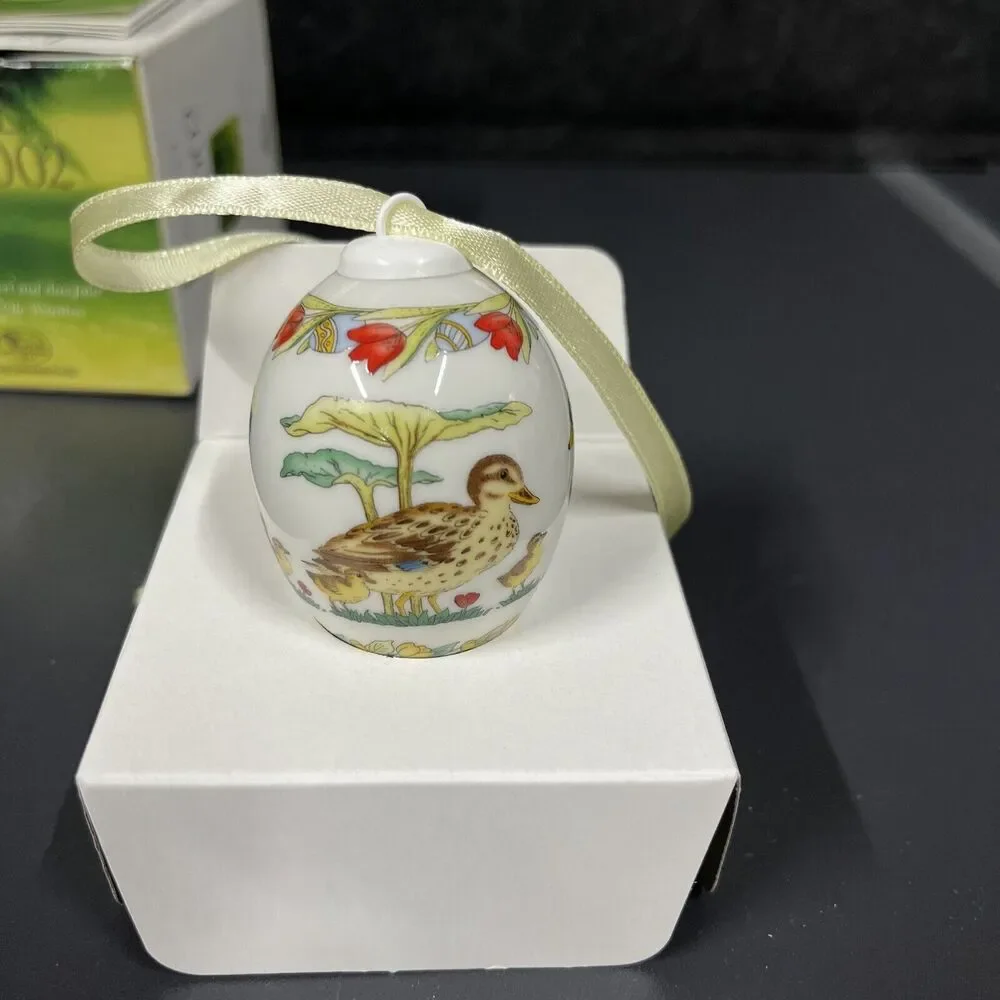 VTG Hutschenreuther‎ DAS EI 2002 Egg Ornaments With Box
